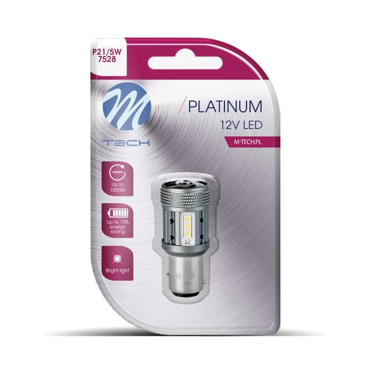 ΛΑΜΠΑΚΙ P21/5W 12/24V BAY15d 12xSMD3030 LED CAN-BUS ΛΕΥΚΟ PLATINIUM BLISTER M-TECH - 1 ΤΕΜ ΛΑΜΠΑΚΙ P21/5W 12/24V BAY15d 12xSMD3030 LED CAN-BUS ΛΕΥΚΟ PLATINIUM BLISTER M-TECH - 1 ΤΕΜ