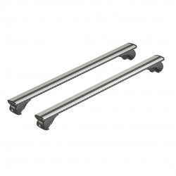 ΜΠΑΡΕΣ ΟΡΟΦΗΣ ΑΝΟΔ. ΑΛΟΥΜΙΝΙΟΥ SILENZIO (L) 128cm 100max  NORDRIVE (RAILING STANDARD/S/W) - 2 ΤΕΜ.