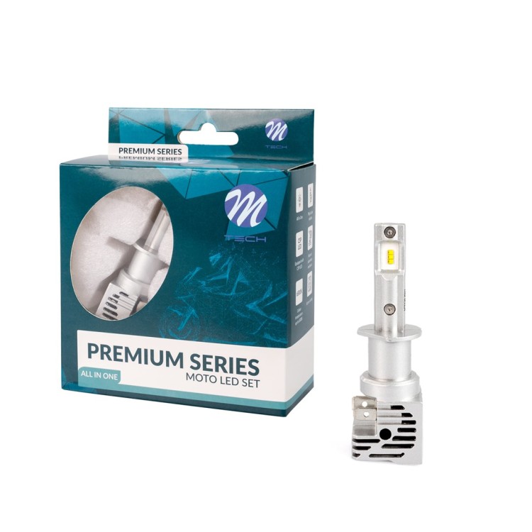 ΛΑΜΠΑ LED H1 9-32V 6.500K 5.000lm 50W CSP1860 LED ALL IN ONE PREMIUM SERIES M-TECH - 1 ΤΕΜ. ΛΑΜΠΑ LED H1 9-32V 6.500K 5.000lm 50W CSP1860 LED ALL IN ONE PREMIUM SERIES M-TECH - 1 ΤΕΜ.