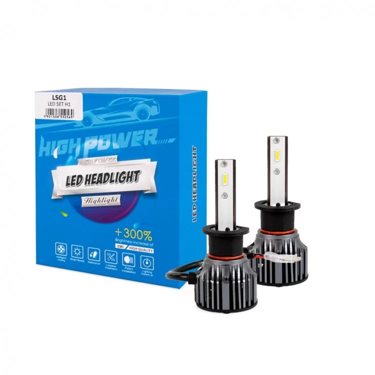 H1 12>24V 6.500K 5.000lm 50W CSP1860 LED LSG SERIES +300% KIT M-TECH - 2 ΤΕΜ. H1 12>24V 6.500K 5.000lm 50W CSP1860 LED LSG SERIES +300% KIT M-TECH - 2 ΤΕΜ.