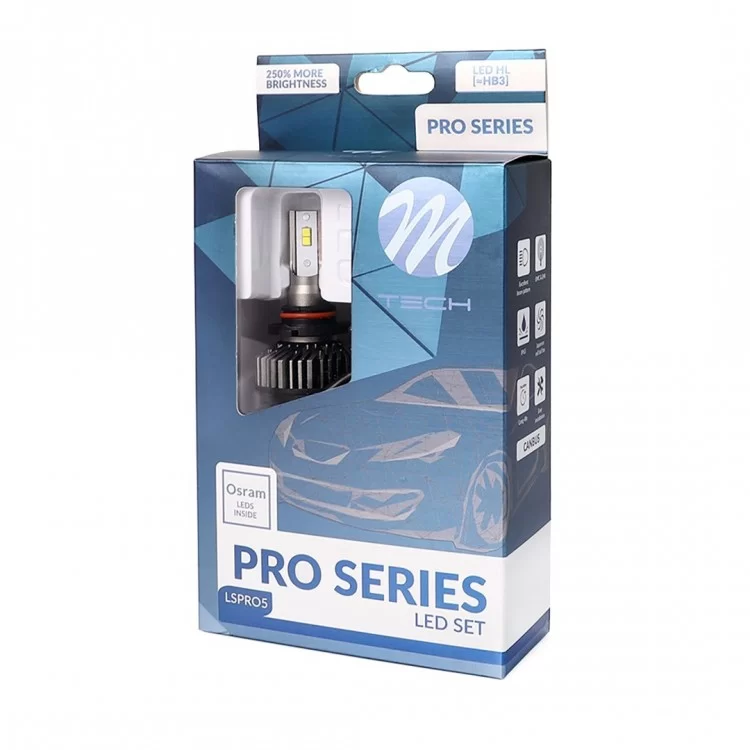 HB3 12V 2x20W 5.700K 4400lm OSRAM PRO LED KIT SET CAN-BUS (ΜΕ ΑΝΕΜΙΣΤΗΡΑΚΙ) 2ΤΕΜ. M-TECH HB3 12V 2x20W 5.700K 4400lm OSRAM PRO LED KIT SET CAN-BUS (ΜΕ ΑΝΕΜΙΣΤΗΡΑΚΙ) 2ΤΕΜ. M-TECH