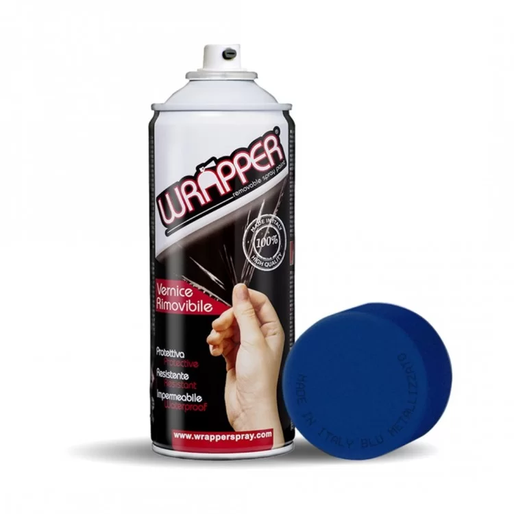 ΠΡΟΣΤΑΤΕΥΤΙΚΟ ΦΙΛΜ ΣΕ ΣΠΡΕΙ WRAPPER METALLIC BLUE 400 ml (ΜΠΛΕ ΜΕΤΑΛΛΙΖΕ) ΠΡΟΣΤΑΤΕΥΤΙΚΟ ΦΙΛΜ ΣΕ ΣΠΡΕΙ WRAPPER METALLIC BLUE 400 ml (ΜΠΛΕ ΜΕΤΑΛΛΙΖΕ)