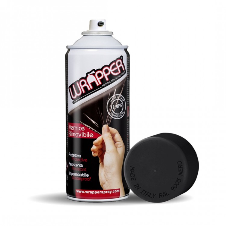 ΠΡΟΣΤΑΤΕΥΤΙΚΟ ΦΙΛΜ ΣΕ ΣΠΡΕΙ WRAPPER RAL 9005 MATT BLACK 400 ml (ΜΑΥΡΟ ΜΑΤ ΧΡΩΜΑ) ΠΡΟΣΤΑΤΕΥΤΙΚΟ ΦΙΛΜ ΣΕ ΣΠΡΕΙ WRAPPER RAL 9005 MATT BLACK 400 ml (ΜΑΥΡΟ ΜΑΤ ΧΡΩΜΑ)