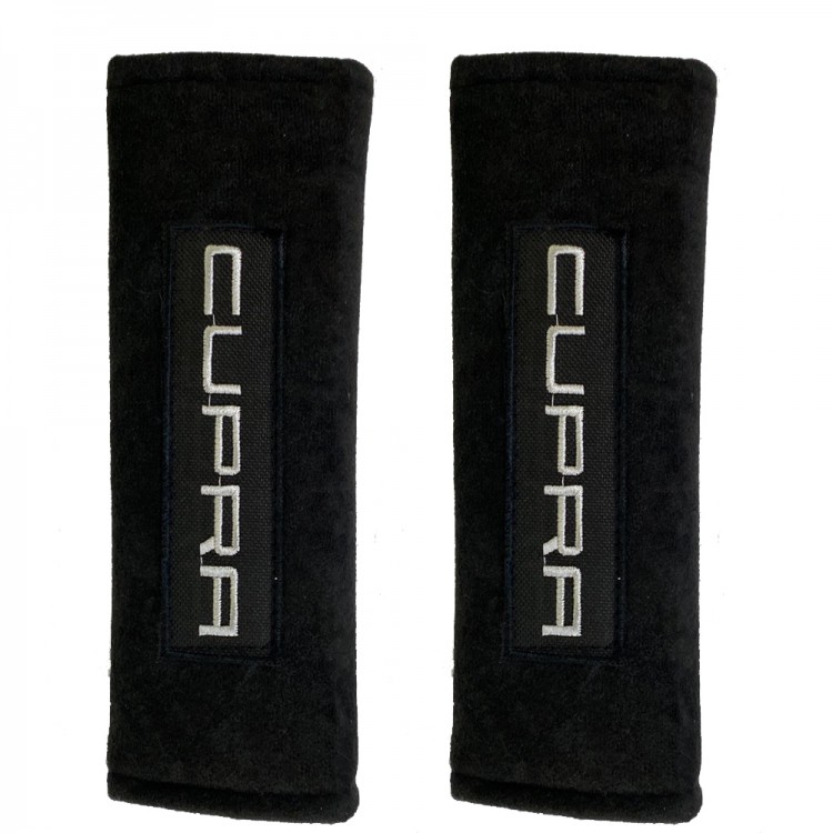 CUPRA ΜΑΞΙΛΑΡΑΚΙΑ ΓΙΑ ΖΩΝΗ ΑΣΦΑΛΕΙΑΣ 21 X 7,5 cm ΣΕ ΜΑΥΡΟ ΧΡΩΜΑ ΜΕ ΑΣΠΡΟ LOGO - 2 ΤΕΜ. CUPRA ΜΑΞΙΛΑΡΑΚΙΑ ΓΙΑ ΖΩΝΗ ΑΣΦΑΛΕΙΑΣ 21 X 7,5 cm ΣΕ ΜΑΥΡΟ ΧΡΩΜΑ ΜΕ ΑΣΠΡΟ LOGO - 2 ΤΕΜ.
