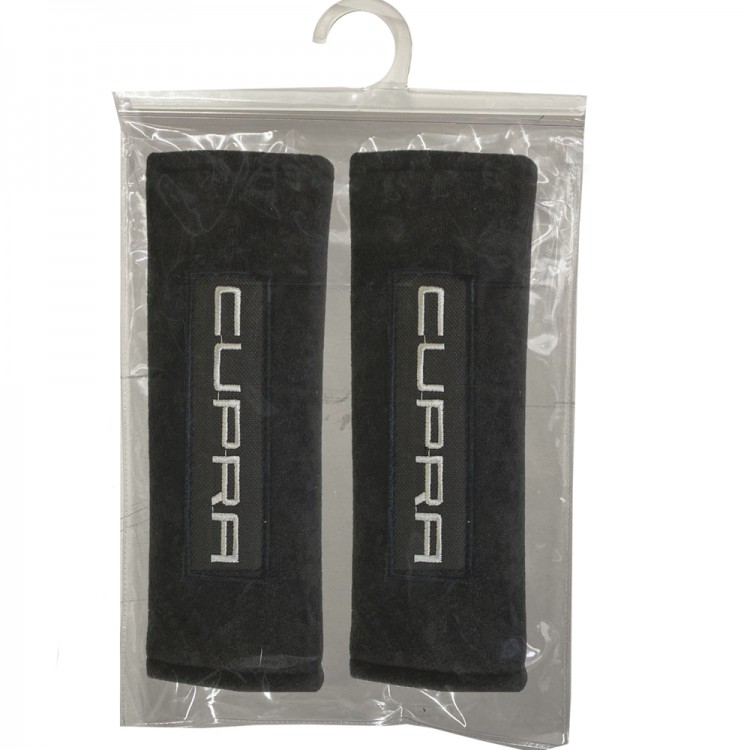CUPRA ΜΑΞΙΛΑΡΑΚΙΑ ΓΙΑ ΖΩΝΗ ΑΣΦΑΛΕΙΑΣ 21 X 7,5 cm ΣΕ ΜΑΥΡΟ ΧΡΩΜΑ ΜΕ ΑΣΠΡΟ LOGO - 2 ΤΕΜ. CUPRA ΜΑΞΙΛΑΡΑΚΙΑ ΓΙΑ ΖΩΝΗ ΑΣΦΑΛΕΙΑΣ 21 X 7,5 cm ΣΕ ΜΑΥΡΟ ΧΡΩΜΑ ΜΕ ΑΣΠΡΟ LOGO - 2 ΤΕΜ.