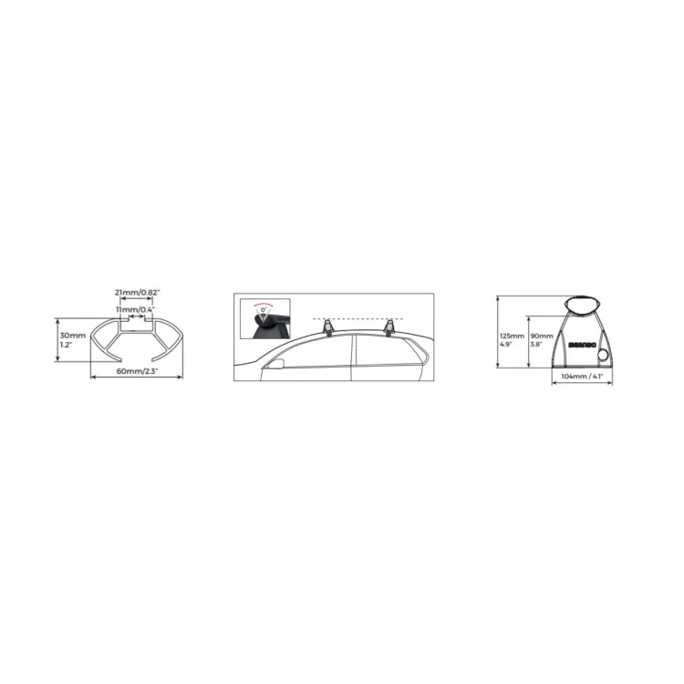 ΜΠΑΡΕΣ ΟΡΟΦΗΣ ΑΛΟΥΜΙΝΙΟΥ DELTA L BLACK 141 cm ROOF RACK ΣΕΤ ΣΕ ΜΑΥΡΟ ΧΡΩΜΑ ΜΕ ΠΡΟΣΤΑΤΕΥΤΙΚΑ ΚΑΠΑΚΙΑ ΑΚΡΩΝ ΓΙΑ ΑΠΛΗ ΟΡΟΦΗ MENABO - 2 ΤΕΜ. ΜΠΑΡΕΣ ΟΡΟΦΗΣ ΑΛΟΥΜΙΝΙΟΥ DELTA L BLACK 141 cm ROOF RACK ΣΕΤ ΣΕ ΜΑΥΡΟ ΧΡΩΜΑ ΜΕ ΠΡΟΣΤΑΤΕΥΤΙΚΑ ΚΑΠΑΚΙΑ ΑΚΡΩΝ ΓΙΑ ΑΠΛΗ ΟΡΟΦΗ MENABO - 2 ΤΕΜ.