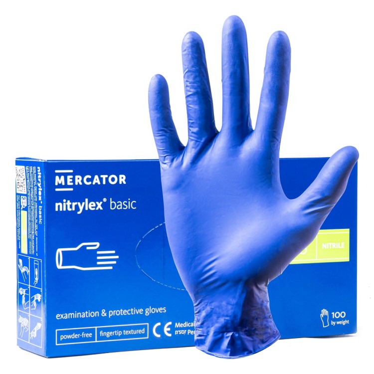 Amio - ΓΑΝΤΙΑ ΝΙΤΡΙΛΙΟΥ MERCATOR NITRYLEX BASIC ΣΕ ΜΠΛΕ ΧΡΩΜΑ SMALL (S) - 100 ΤΕΜ. (MER02956/AM) Amio - ΓΑΝΤΙΑ ΝΙΤΡΙΛΙΟΥ MERCATOR NITRYLEX BASIC ΣΕ ΜΠΛΕ ΧΡΩΜΑ SMALL (S) - 100 ΤΕΜ. (MER02956/AM)