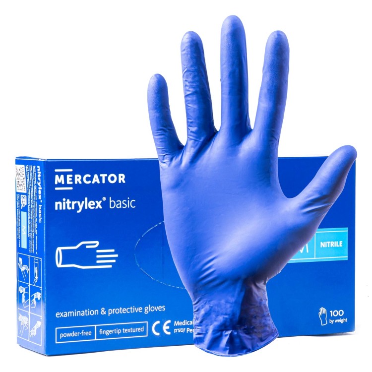 Amio - ΓΑΝΤΙΑ ΝΙΤΡΙΛΙΟΥ MERCATOR NITRYLEX BASIC ΣΕ ΜΠΛΕ ΧΡΩΜΑ MEDIUM (M) - 100 ΤΕΜ. (MER02957/AM) Amio - ΓΑΝΤΙΑ ΝΙΤΡΙΛΙΟΥ MERCATOR NITRYLEX BASIC ΣΕ ΜΠΛΕ ΧΡΩΜΑ MEDIUM (M) - 100 ΤΕΜ. (MER02957/AM)