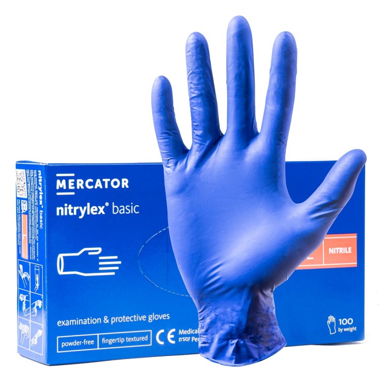 Amio - ΓΑΝΤΙΑ ΝΙΤΡΙΛΙΟΥ MERCATOR NITRYLEX BASIC ΜΙΑΣ ΧΡΗΣΗΣ ΣΕ ΜΠΛΕ ΧΡΩΜΑ LARGE (L) - 100 ΤΕΜ. (MER02958/AM) Amio - ΓΑΝΤΙΑ ΝΙΤΡΙΛΙΟΥ MERCATOR NITRYLEX BASIC ΜΙΑΣ ΧΡΗΣΗΣ ΣΕ ΜΠΛΕ ΧΡΩΜΑ LARGE (L) - 100 ΤΕΜ. (MER02958/AM)