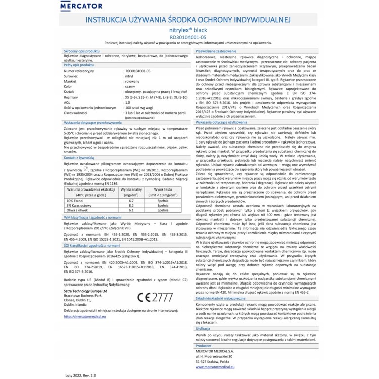 Amio - ΓΑΝΤΙΑ ΝΙΤΡΙΛΙΟΥ MERCATOR NITRYLEX BASIC ΣΕ ΜΑΥΡΟ ΧΡΩΜΑ SMALL (S) - 100 τεμ. (MER13229/AM) Amio - ΓΑΝΤΙΑ ΝΙΤΡΙΛΙΟΥ MERCATOR NITRYLEX BASIC ΣΕ ΜΑΥΡΟ ΧΡΩΜΑ SMALL (S) - 100 τεμ. (MER13229/AM)