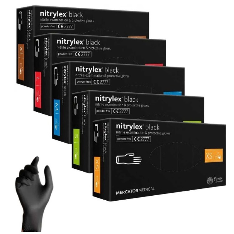 Amio - ΓΑΝΤΙΑ ΝΙΤΡΙΛΙΟΥ MERCATOR NITRYLEX BASIC ΣΕ ΜΑΥΡΟ ΧΡΩΜΑ SMALL (S) - 100 τεμ. (MER13229/AM) Amio - ΓΑΝΤΙΑ ΝΙΤΡΙΛΙΟΥ MERCATOR NITRYLEX BASIC ΣΕ ΜΑΥΡΟ ΧΡΩΜΑ SMALL (S) - 100 τεμ. (MER13229/AM)