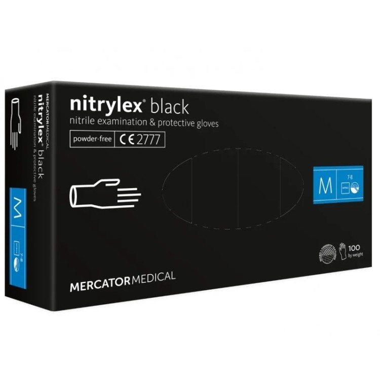 Amio - ΓΑΝΤΙΑ ΝΙΤΡΙΛΙΟΥ MERCATOR NITRYLEX BASIC ΣΕ ΜΑΥΡΟ ΧΡΩΜΑ MEDIUM (M) - 100 Τεμ. (MER13329/AM) Amio - ΓΑΝΤΙΑ ΝΙΤΡΙΛΙΟΥ MERCATOR NITRYLEX BASIC ΣΕ ΜΑΥΡΟ ΧΡΩΜΑ MEDIUM (M) - 100 Τεμ. (MER13329/AM)