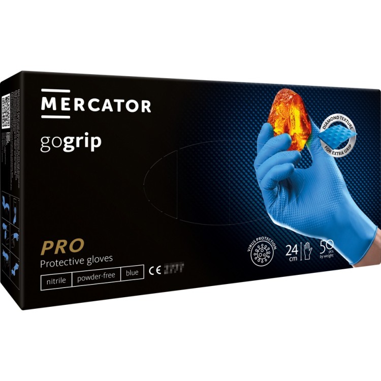 Amio - ΓΑΝΤΙΑ ΝΙΤΡΙΛΙΟΥ MERCATOR GOGRIP ΣΕ ΜΠΛΕ ΧΡΩΜΑ SMALL (S) - 50 ΤΕΜ. (MER20314/AM) Amio - ΓΑΝΤΙΑ ΝΙΤΡΙΛΙΟΥ MERCATOR GOGRIP ΣΕ ΜΠΛΕ ΧΡΩΜΑ SMALL (S) - 50 ΤΕΜ. (MER20314/AM)