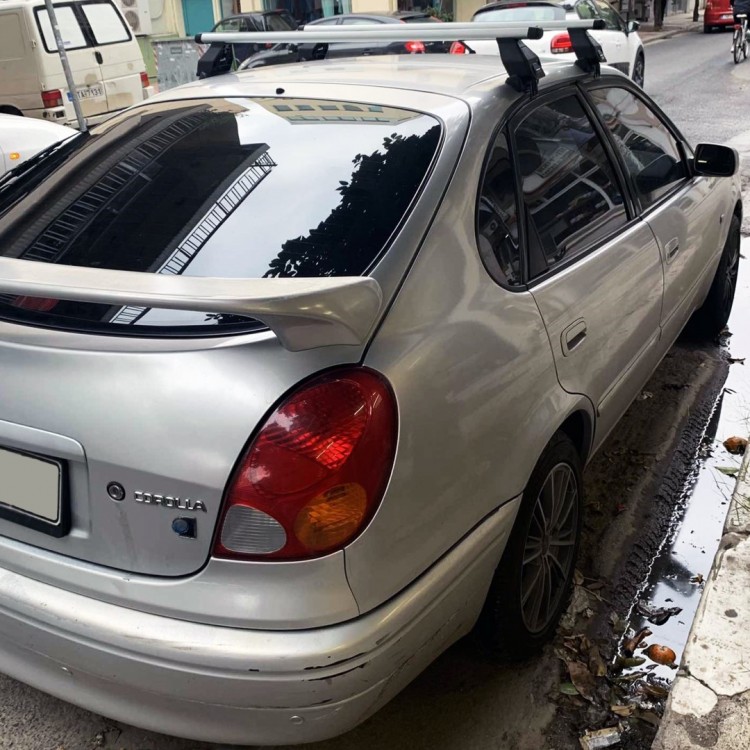 KIT ΜΕ ΜΠΑΡΕΣ ΟΡΟΦΗΣ ΓΙΑ TOYOTA COROLLA HTB 5D 1997-2001 ΑΛΟΥΜΙΝΙΟΥ TEMA MENABO (AL1-3360-FIX026G)-2 ΤΕΜ. KIT ΜΕ ΜΠΑΡΕΣ ΟΡΟΦΗΣ ΓΙΑ TOYOTA COROLLA HTB 5D 1997-2001 ΑΛΟΥΜΙΝΙΟΥ TEMA MENABO (AL1-3360-FIX026G)-2 ΤΕΜ.