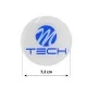 MTECH ΑΥΤΟΚΟΛΛΗΤΑ ΖΑΝΤΩΝ 7,2 cm ΛΕΥΚΟ/ΜΠΛΕ ΣΜΑΛΤΟΥ - 4 ΤΕΜ. MTECH ΑΥΤΟΚΟΛΛΗΤΑ ΖΑΝΤΩΝ 7,2 cm ΛΕΥΚΟ/ΜΠΛΕ ΣΜΑΛΤΟΥ - 4 ΤΕΜ.
