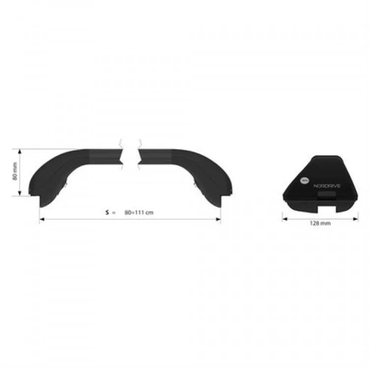 Τηλεσκοπικές Μπάρες Μαύρες SNAP-STEEL (S) 80-111cm 2ΤΕΜ. Τηλεσκοπικές Μπάρες Μαύρες SNAP-STEEL (S) 80-111cm 2ΤΕΜ.