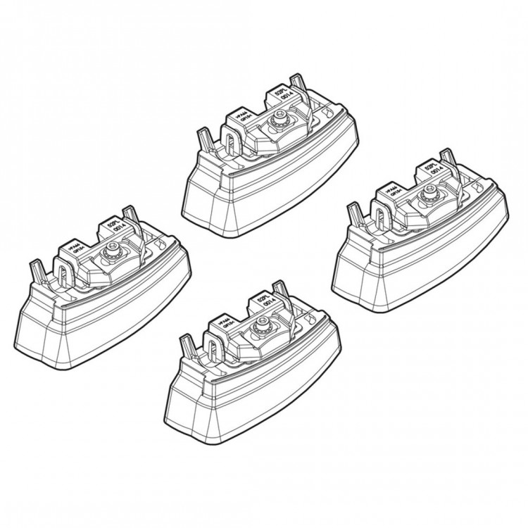 ΑΚΡΑ ΓΙΑ ΜΠΑΡΕΣ NORDRIVE ΓΙΑ MERCEDES C-KLAS 01/14+ KIT