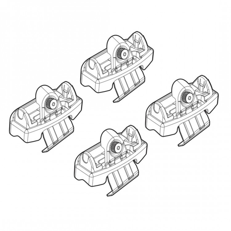 ΑΚΡΑ ΓΙΑ ΜΠΑΡΕΣ NORDRIVE ΓΙΑ FORD KA 2016+ KIT