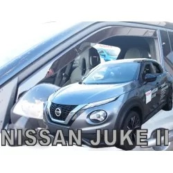ΑΝΕΜΟΘΡΑΥΣΤΕΣ ΓΙΑ NISSAN JUKE 5D 2019+ ΖΕΥΓΑΡΙ ΑΠΟ ΕΥΚΑΜΠΤΟ ΦΙΜΕ ΠΛΑΣΤΙΚΟ HEKO - 2 ΤΕΜ.
