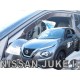 ΑΝΕΜΟΘΡΑΥΣΤΕΣ ΓΙΑ NISSAN JUKE 5D 2019+ ΖΕΥΓΑΡΙ ΑΠΟ ΕΥΚΑΜΠΤΟ ΦΙΜΕ ΠΛΑΣΤΙΚΟ HEKO - 2 ΤΕΜ.