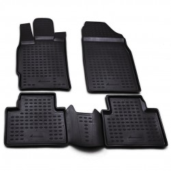 ΠΑΤΑΚΙΑ ΣΕ ΣΚΑΦΗ TPE ΛΑΣΤΙΧΟ ΓΙΑ MAZDA CX7 06/2007-08/2009  ΣΕ ΜΑΥΡΟ ΧΡΩΜΑ NOVLINE - 4 ΤΕΜ.