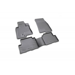ΠΑΤΑΚΙΑ ΣΕ ΣΚΑΦΗ TPE ΛΑΣΤΙΧΟ ΓΙΑ MITSUBISHI PAJERO III 5D 1999-2006  ΣΕ ΜΑΥΡΟ ΧΡΩΜΑ NOVLINE - 4 ΤΕΜ.