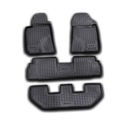 ΠΑΤΑΚΙΑ ΣΕ ΣΚΑΦΗ TPE ΛΑΣΤΙΧΟ ΓΙΑ TOYOTA COROLLA VERSO 2004-2009  ΣΕ ΜΑΥΡΟ ΧΡΩΜΑ NOVLINE - 4 ΤΕΜ.