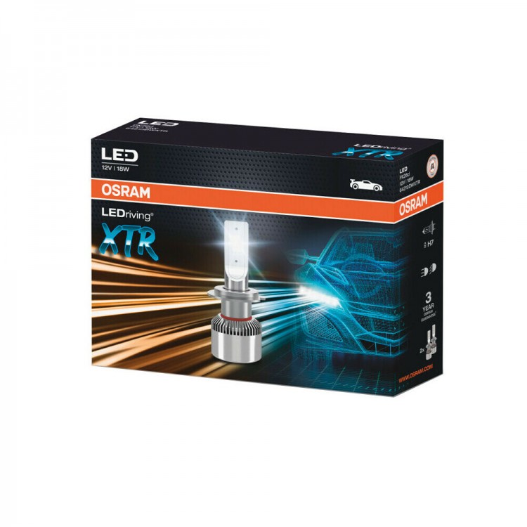 H7 12V 18W 6.000K 1.750lm OSRAM LEDriving XTR (ΜΕ ΑΝΕΜΙΣΤΗΡΑΚΙ) 2ΤΕΜ. H7 12V 18W 6.000K 1.750lm OSRAM LEDriving XTR (ΜΕ ΑΝΕΜΙΣΤΗΡΑΚΙ) 2ΤΕΜ.