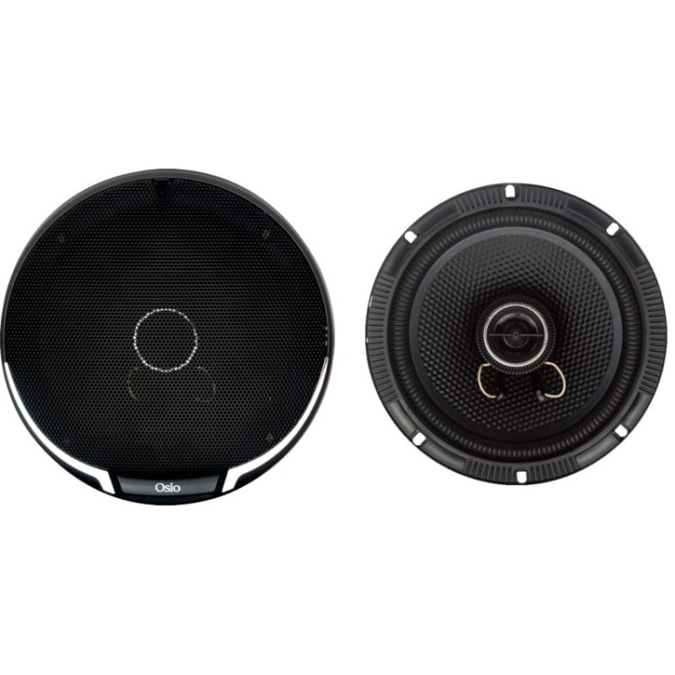 ΗΧΕΙΑ 2 ΔΡΟΜΩΝ 6,5inc 165mm ΣΤΡΟΓΓΥΛΑ 200W 86dB OSIO - 2 ΤΕΜ.