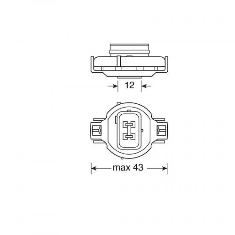 PSY24W 12V 24W 385lm PG20-4 STANDARD LINE ΠΟΡΤΟΚΑΛΙ 1ΤΕΜ. ΣΕ BLISTER PSY24W 12V 24W 385lm PG20-4 STANDARD LINE ΠΟΡΤΟΚΑΛΙ 1ΤΕΜ. ΣΕ BLISTER