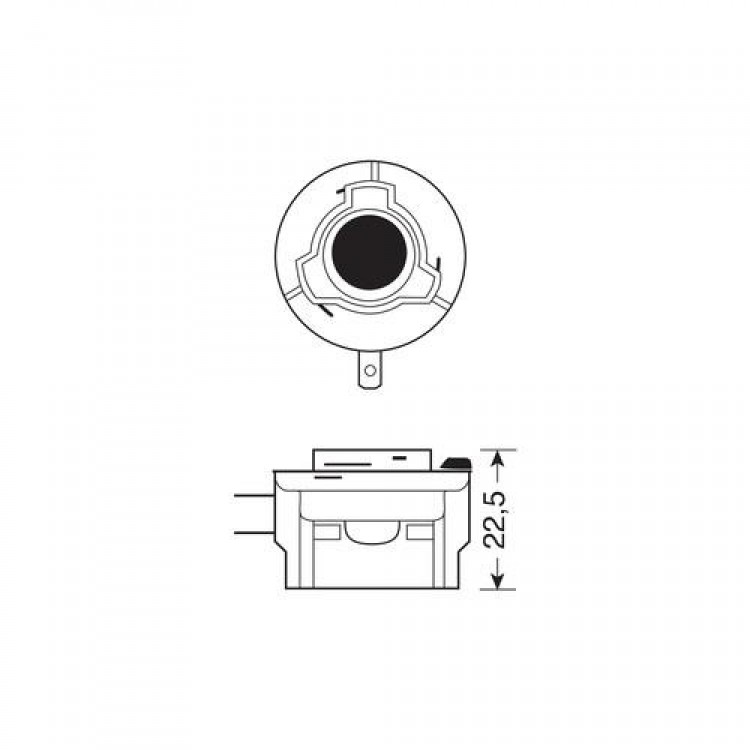H11B Blu-Xe Λάμπα Αλογόνου 12V - 55W - PGJY19-2 - 2 τεμ. - κουτί H11B Blu-Xe Λάμπα Αλογόνου 12V - 55W - PGJY19-2 - 2 τεμ. - κουτί