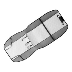 Race Axion - Πλατοκαθίσματα για Εμπρόσθια Καθίσματα με Universal Εφαρμογή από Πετσέτα (70% Βαμβάκι / 30% Πολυεστέρας) σε Μαύρο Χρώμα - 2 Τεμ. (PLAT.60020-RXLY)