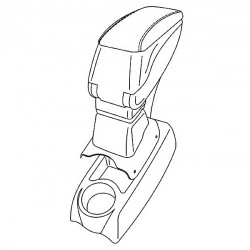 Βάση αντάπτορας τεμπέλη για PEUGEOT 206 03/09> -  Lampa - 1 τεμ.