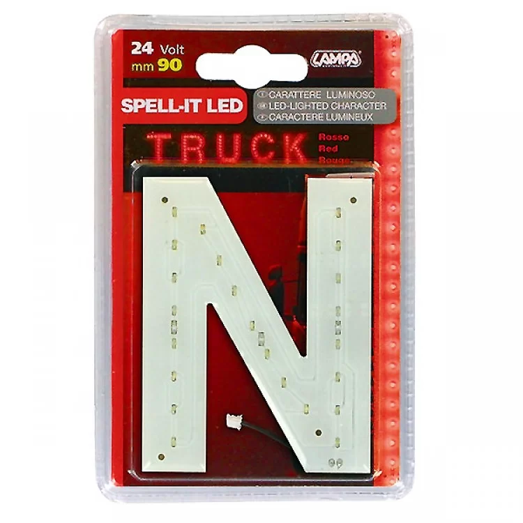 ΓΡΑΜΜΑ Ν ΚΟΚΚΙΝΟ 24V LED ΓΡΑΜΜΑ Ν ΚΟΚΚΙΝΟ 24V LED