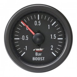 ΜΠΑΡΟΜΕΤΡΟ+VACUUM 52mm ΜΑΥΡΟ ΜΠΑΡΟΜΕΤΡΟ+VACUUM 52mm ΜΑΥΡΟ