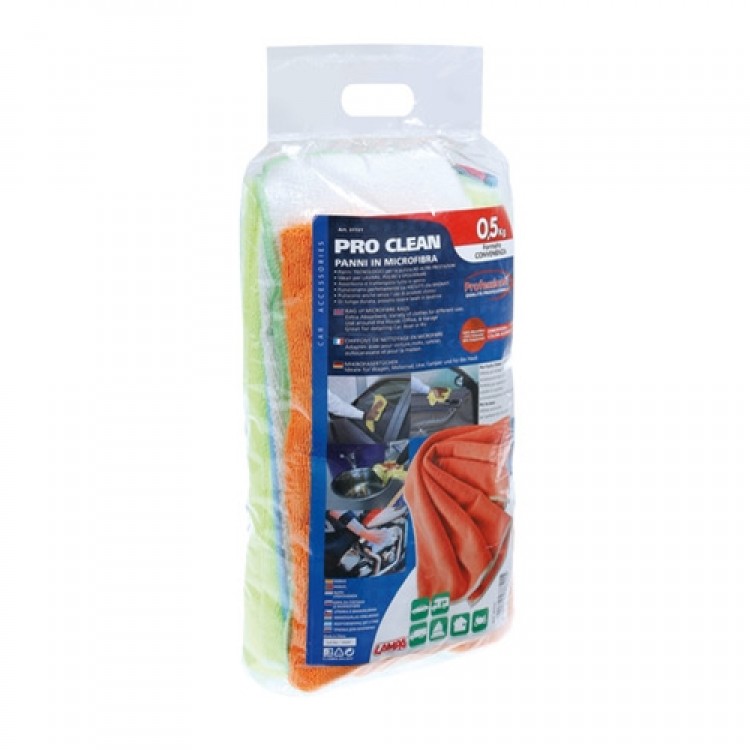 ΠΑΝΙΑ ΚΑΘΑΡΙΣΜΟΥ ΜΕ ΜΙΚΡΟΙΝΕΣ (MICROFIBRE) PRO CLEAN ΣΕ ΣΥΣΚΕΥΑΣΙΑ 1Kg ΠΑΝΙΑ ΚΑΘΑΡΙΣΜΟΥ ΜΕ ΜΙΚΡΟΙΝΕΣ (MICROFIBRE) PRO CLEAN ΣΕ ΣΥΣΚΕΥΑΣΙΑ 1Kg