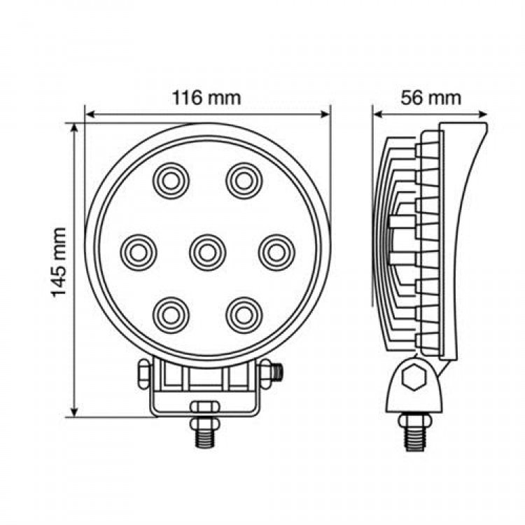 ΠΡΟΒΟΛΕΑΣ ΕΡΓΑΣΙΑΣ WL-1 21W 1400LMS 10/30V ΜΕ 7 LED 10-30V 6.000K (116x145x56mm) ΦΩΣ ΔΙΑΘΛΑΣΗΣ - 1ΤΕΜ. ΠΡΟΒΟΛΕΑΣ ΕΡΓΑΣΙΑΣ WL-1 21W 1400LMS 10/30V ΜΕ 7 LED 10-30V 6.000K (116x145x56mm) ΦΩΣ ΔΙΑΘΛΑΣΗΣ - 1ΤΕΜ.