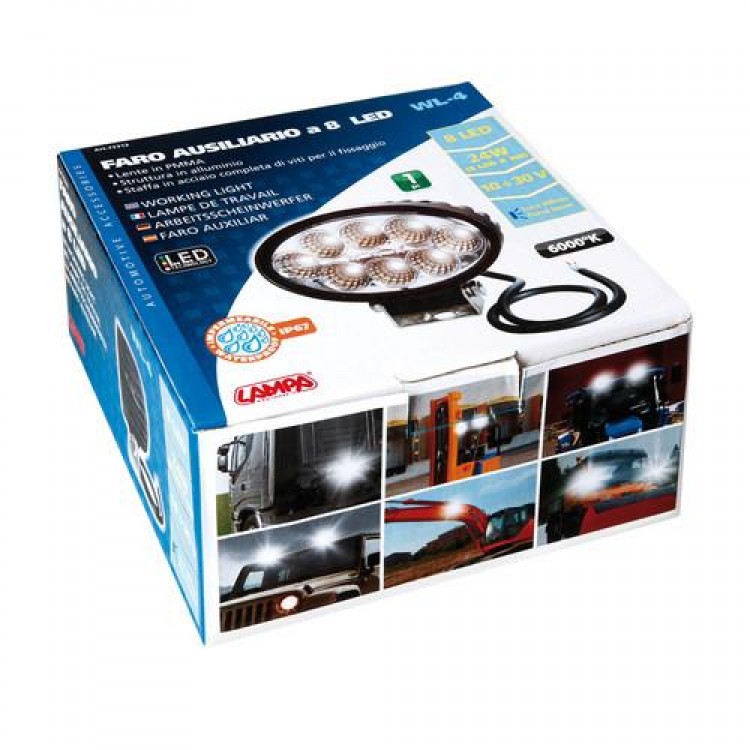 ΠΡΟΒΟΛΕΑΣ WL-4 24W 1600LM 10/30V 8 LED 10-30V/21W 6.000K (142x120x66mm) ΦΩΣ ΔΙΑΘΛΑΣΗΣ -1ΤΕΜ. ΠΡΟΒΟΛΕΑΣ WL-4 24W 1600LM 10/30V 8 LED 10-30V/21W 6.000K (142x120x66mm) ΦΩΣ ΔΙΑΘΛΑΣΗΣ -1ΤΕΜ.