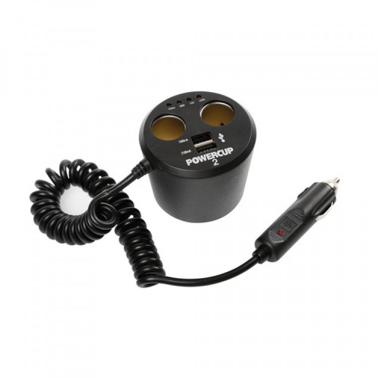 ΑΝΤΑΠΤΟΡΑΣ ΑΝΑΠΤΗΡΑ POWERCUP 2 12V + 2USB + TESTER ΜΠΑΤΑΡΙΑΣ ΑΝΤΑΠΤΟΡΑΣ ΑΝΑΠΤΗΡΑ POWERCUP 2 12V + 2USB + TESTER ΜΠΑΤΑΡΙΑΣ