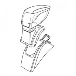 Βάση αντάπτορας τεμπέλη για RENAULT MEGANE ΙΙ 11/02>10/08 -  Lampa - 1 τεμ.
