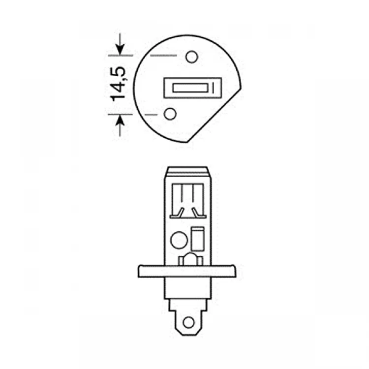 H1 ΑΛΟΓΟΝΟΥ 12V/100W 62.5mm P14,5s ΤΕΜ1 H1 ΑΛΟΓΟΝΟΥ 12V/100W 62.5mm P14,5s ΤΕΜ1