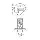H1 ΑΛΟΓΟΝΟΥ 12V/100W 62.5mm P14,5s ΤΕΜ1 H1 ΑΛΟΓΟΝΟΥ 12V/100W 62.5mm P14,5s ΤΕΜ1