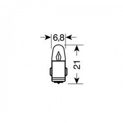 ΛΑΜΠΑΚΙΑ ΜΙΝΙΟΝ (J) 12V/2W BA7s ΠΡΑΣΙΝΑ