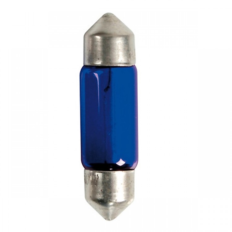ΛΑΜΠΑΚΙΑ ΠΛΑΦΟΝΙΕΡΑΣ C10W 12V 10W SV8,5-8 (11x35mm) BLUE DYED-GLASS BLISTER - 2 ΤΕΜ. ΛΑΜΠΑΚΙΑ ΠΛΑΦΟΝΙΕΡΑΣ C10W 12V 10W SV8,5-8 (11x35mm) BLUE DYED-GLASS BLISTER - 2 ΤΕΜ.