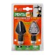 ΦΛΑΣ MOTO PENTA 12V LED 67x35mm CARBON 2 ΤΕΜ.