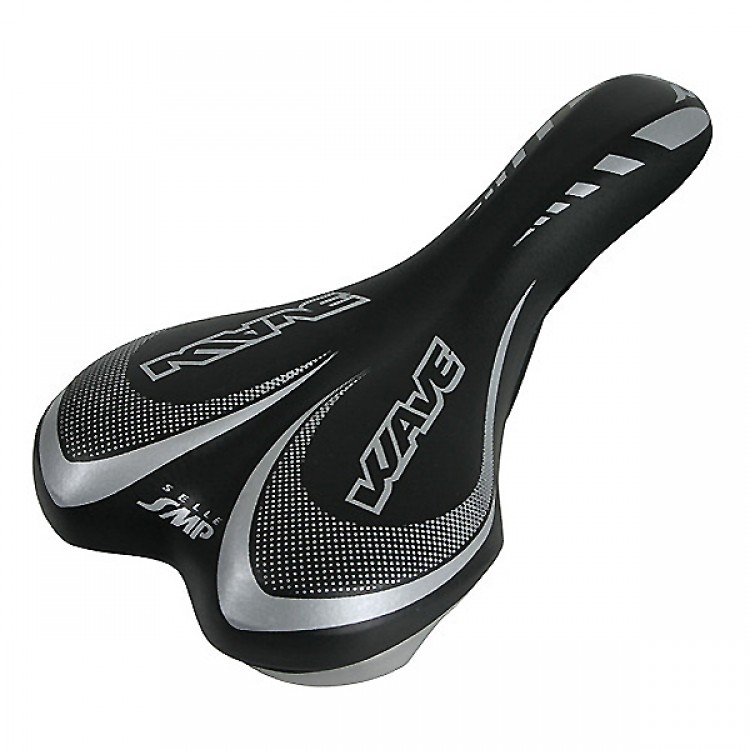 Σέλα ποδηλάτου (270x140mm /370gr) μαύρη Wave Saddle Σέλα ποδηλάτου (270x140mm /370gr) μαύρη Wave Saddle