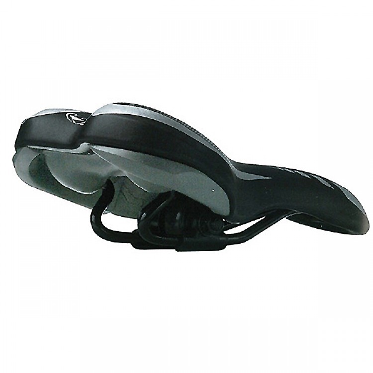 Σέλα ποδηλάτου (270x140mm /370gr) μαύρη Wave Saddle Σέλα ποδηλάτου (270x140mm /370gr) μαύρη Wave Saddle