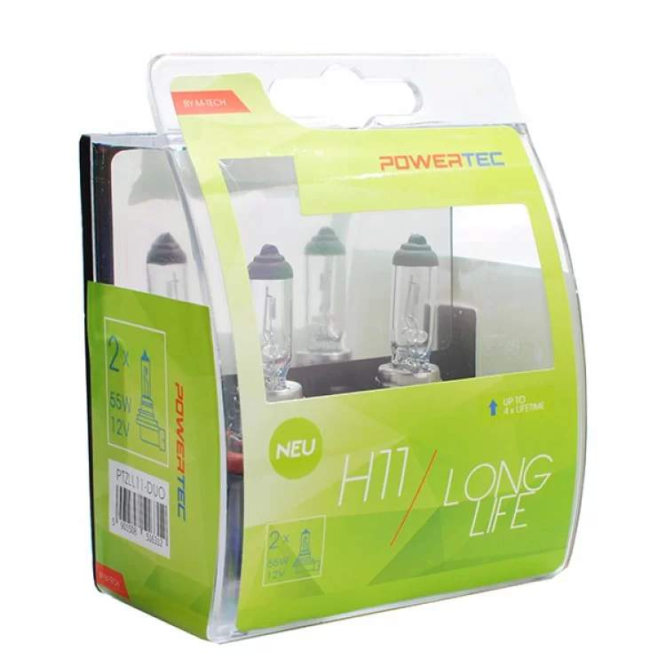 H11 12V 55W 3.150K PGJ19-1 POWERTEC LONG LIFE ΑΛΟΓΟΝΟΥ 2ΤΕΜ. H11 12V 55W 3.150K PGJ19-1 POWERTEC LONG LIFE ΑΛΟΓΟΝΟΥ 2ΤΕΜ.