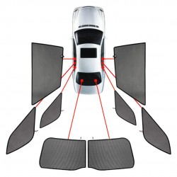 CarShades - ΚΟΥΡΤΙΝΑΚΙΑ  CAR SHADES ΓΙΑ BMW ΣΕΙΡΑ 2 F46 GRAND TOURER 5D 2014+ - 8ΤΕΜ. (PVC.BMW-2SGT-5-A)