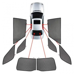 CarShades - ΚΟΥΡΤΙΝΑΚΙΑ  CAR SHADES ΓΙΑ BMW X6 (F16) 5D 2015-2019- 8 ΤΕΜ. (PVC.BMW-X6-5-B)